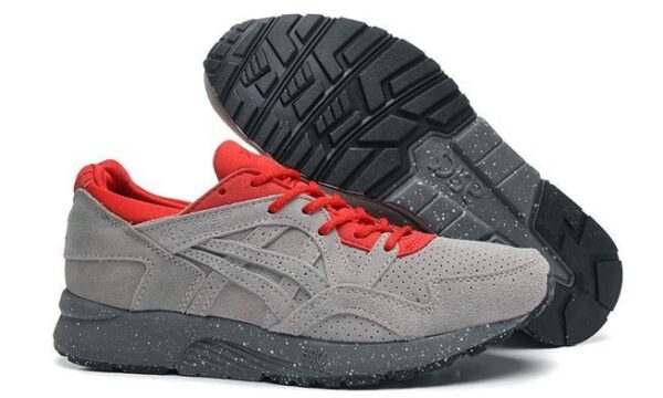 Asics Gel Lyte 5 серые с красным (39-44)