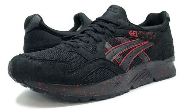 Asics Gel Lyte 5 черные с красным (39-43)