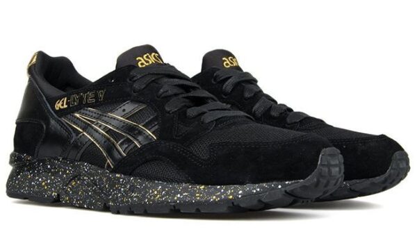 Atmos x Asics Gel Lyte 5 черные с золотым (39-44)