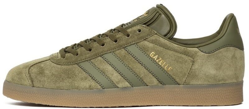 Adidas Gazelle темно зеленые