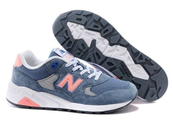 New Balance 580 синие с оранжевым (35-39)