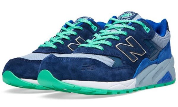 New Balance 580 синие замша (40-44)