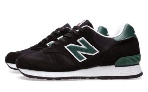 New Balance 670 черные с зеленым (40-44)