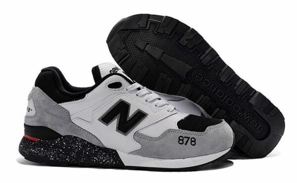 New Balance 878 серые с черным и белым (39-43)