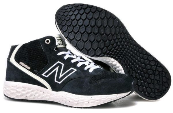 New Balance 988 черные с белым (39-43)