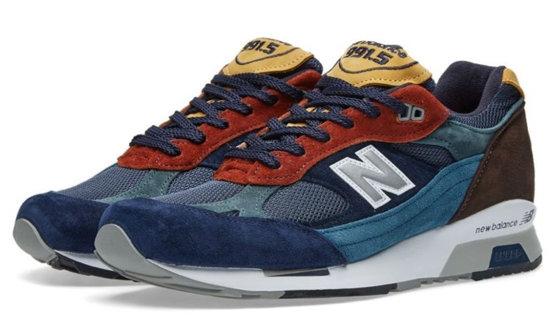 New Balance 991.5 синие с красным (40-44)