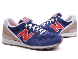 New Balance 996 фиолетовые с бежевым и красным (35-38)