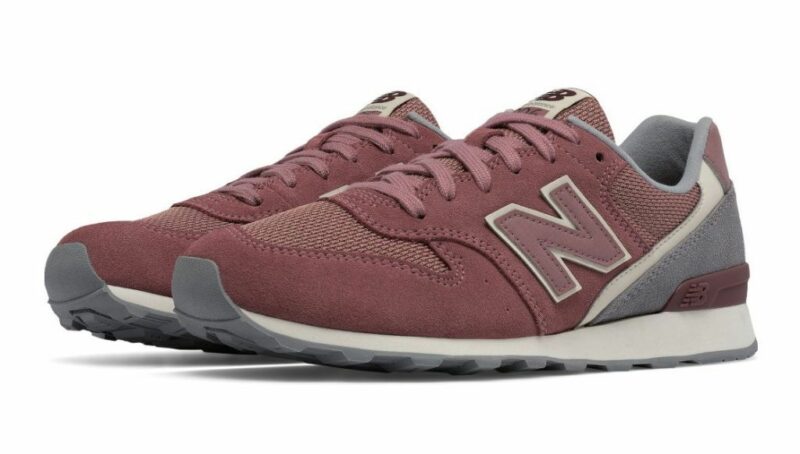 New Balance 996 бордовые с серым (35-39)