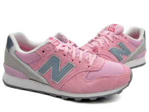 New Balance 996 розовые с серым (35-38)