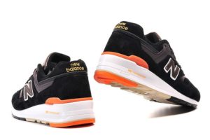 New Balance 997 черные с оранжевым (39-43)