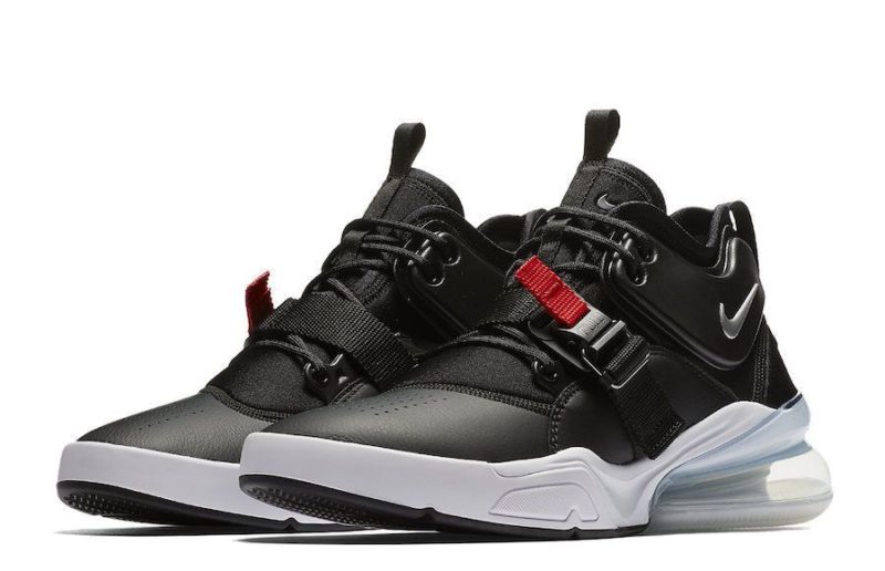 Nike Air Force 270 черные с белым (40-44)