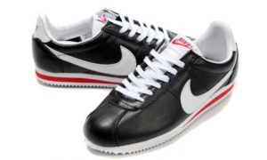 Nike Cortez черные с белым (39-43)