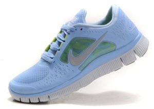 Nike Free Run 5.0 V3 голубые (35-39)