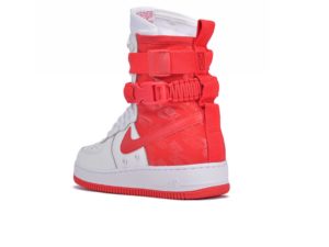 Nike Air Force 1 SF Mid красно-белые (40-44)