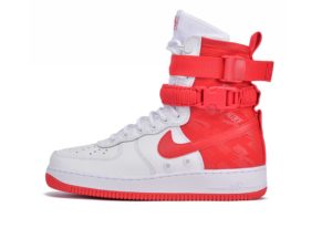 Nike Air Force 1 SF Mid красно-белые (40-44)