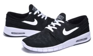 Nike Stefan Janoski Max черно-белые (39-44)