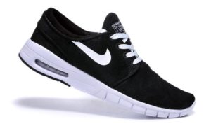 Nike Stefan Janoski Max черно-белые (39-44)