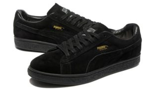 Puma Suede Classic черные (Black) (35-44)