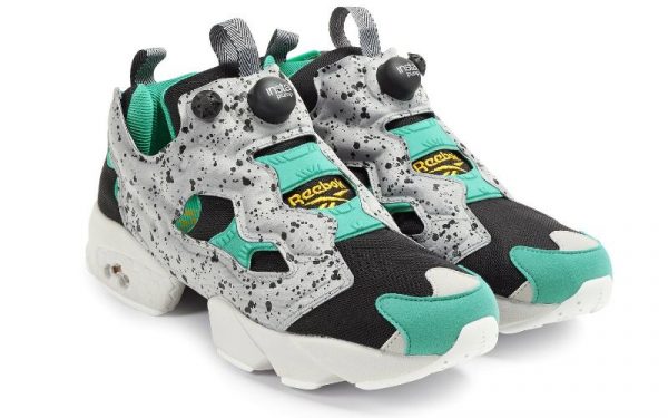 Reebok Insta Pump Fury SP серые с зеленым (35-40)