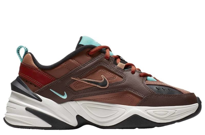 Nike m2k tekno бордовые 35-44