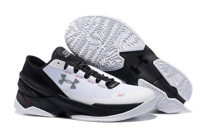 Under Armour Stephen Curry 2 Low белые с черным (40-45)