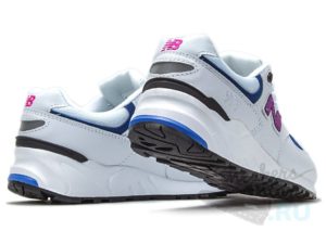 NEW BALANCE 999 КОЖА-СЕТКОЙ белые с синим(36-40)