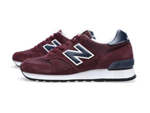 Кроссовки New Balance 670 бордовые с синим (36-44)