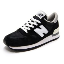 New Balance 990 замшевые черные с белым (39-43)