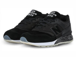 Кроссовки New Balance 997.5 замшевые черные с белым (40-44)