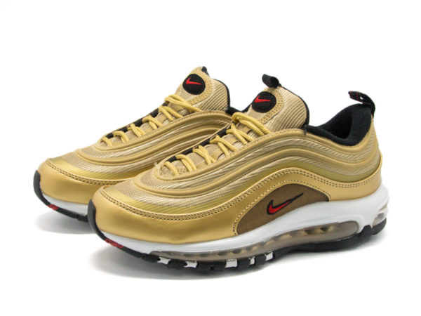 Кроссовки Nike Air Max 97 золотые-gold (35-45)