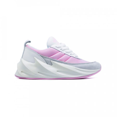 Кроссовки Adidas Sharks белые с розовым (35-39)