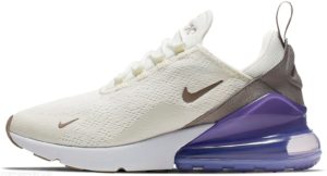 Nike Air Max 270 белые с сиреневым (35-39)