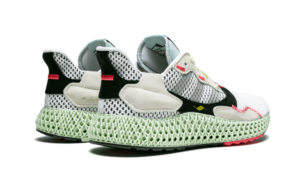 Adidas ZX 4000 4D  белые-чёрные-зелёные (40-44).