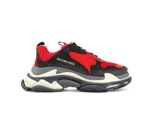 Balenciaga Triple S red/black  мужские (40-44)