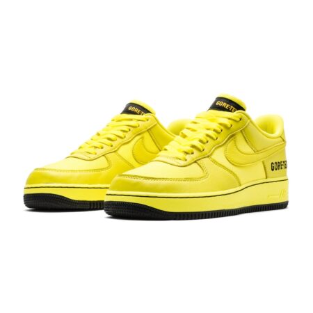 Nike Air Force 1 Low Gore-Tex жёлтые кожаные мужские (40-44)