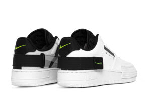 Nike Air Force 1 Type Low N. 354 черно-белые (40-44)