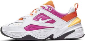 Nike m2k tekno белые-оранжевые-фиолетовые (35-39)