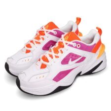 Nike m2k tekno белые-оранжевые-фиолетовые (35-39)