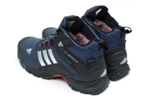 Зимние Adidas Terrex Climaproof с мехом синие (40-45)