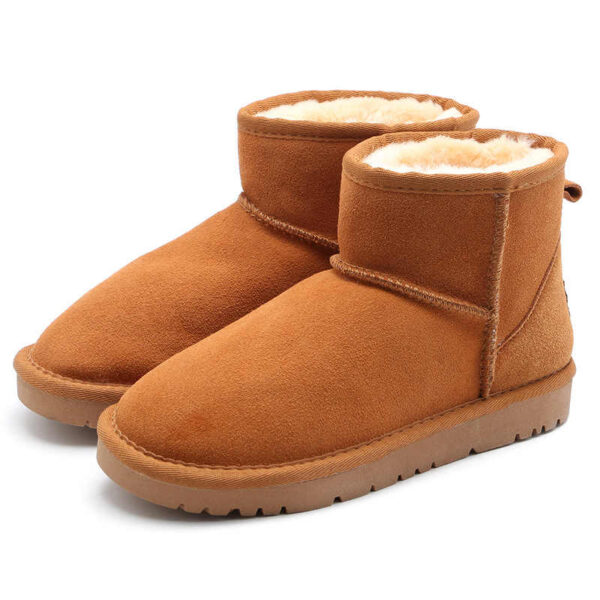 Зимние Ботинки UGG Bailey Mini с мехом коричневые (35-40)