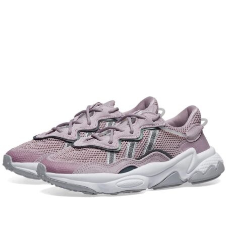 Adidas Ozweego x Raf Simons фиолетовые замша-сетка женские (35-39)