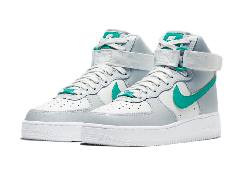 Nike Air Force 1 High 07 серо-белые (40-44)