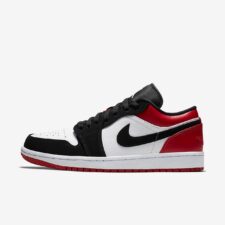 Nike Air Jordan 1 Low черно-белые-красные (40-44)