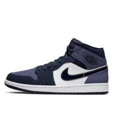 Nike Air Jordan 1 Retro фиолетово-белые (35-39)