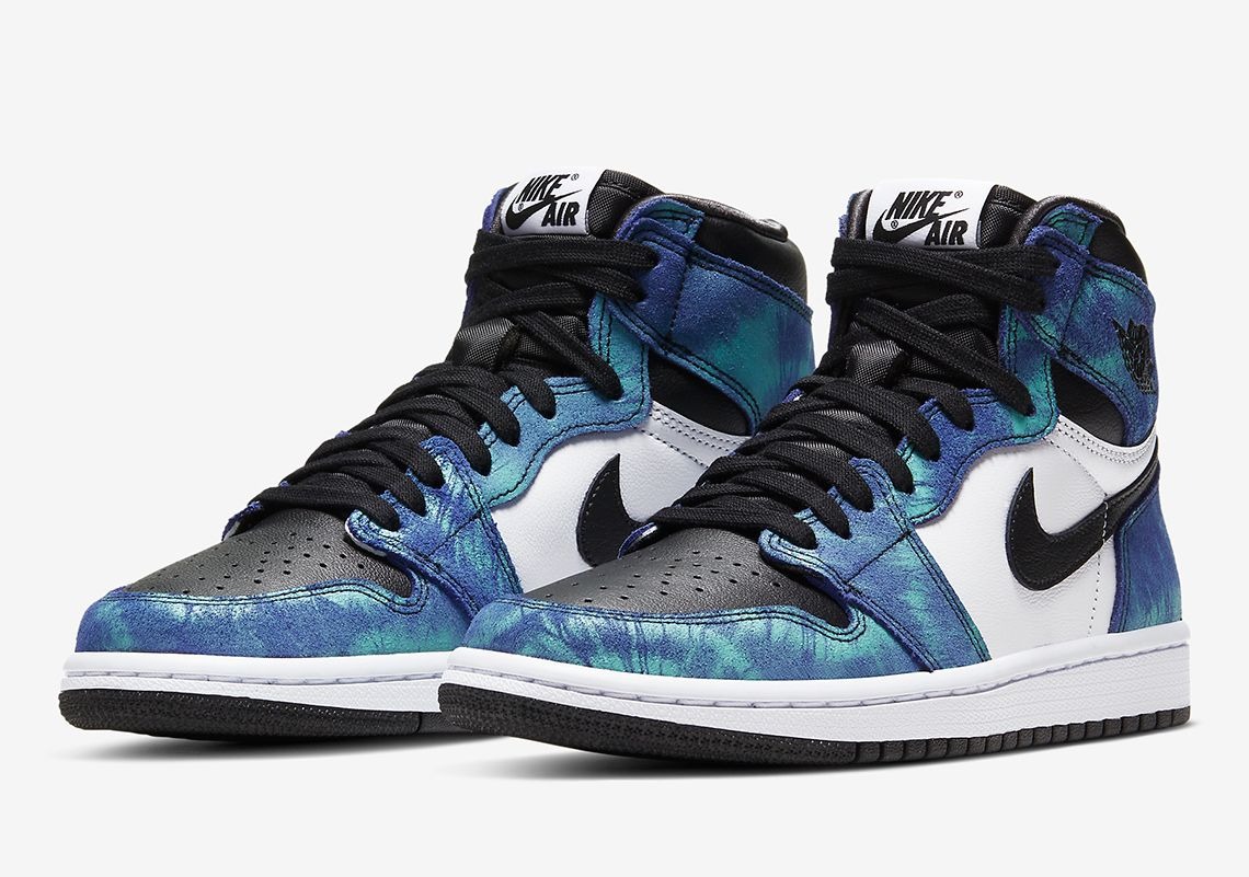 Nike Air Jordan 1 Retro High og Tie Dye