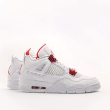 Nike Air Jordan 4 Metallic Red белые (35-39)