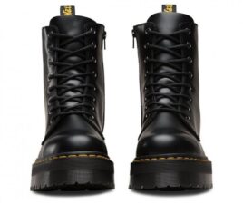 Зимние Ботинки Dr. Martens Jadon с мехом  черные (35-40)