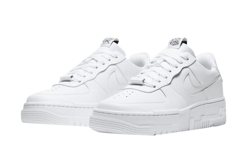 Nike Air Force 1 Low Pixel Triple белые (35-39)