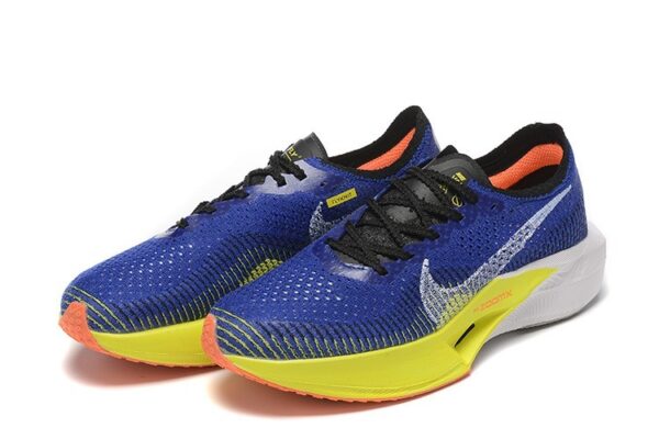 Nike ZoomX Vaporfly 3 синие с желтым сетка мужские-женские (40-44)